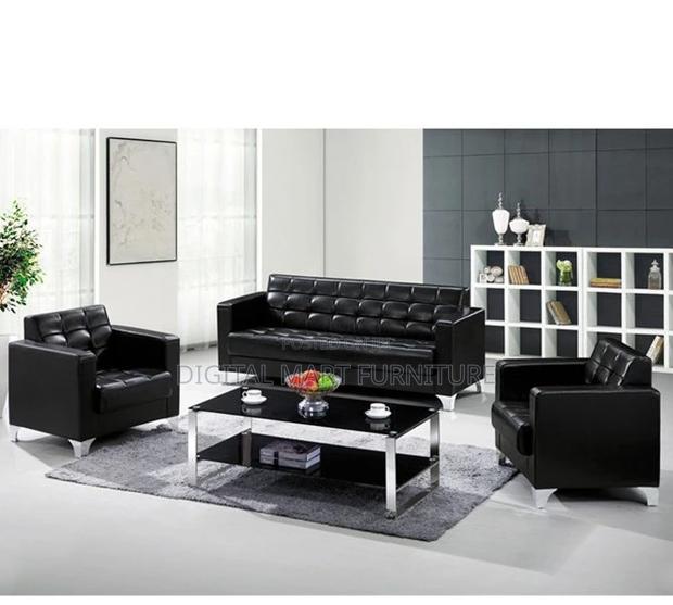 Office Sofa: Simple Style Pu Office Sofa - thumbnail 6