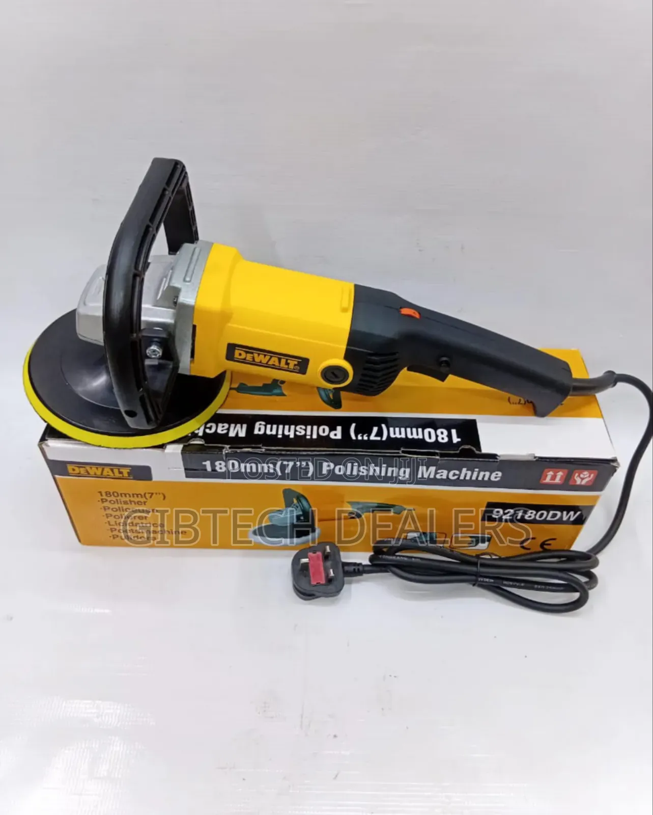 Dewalt Angle Buffing Machine Polisher 7 Inch