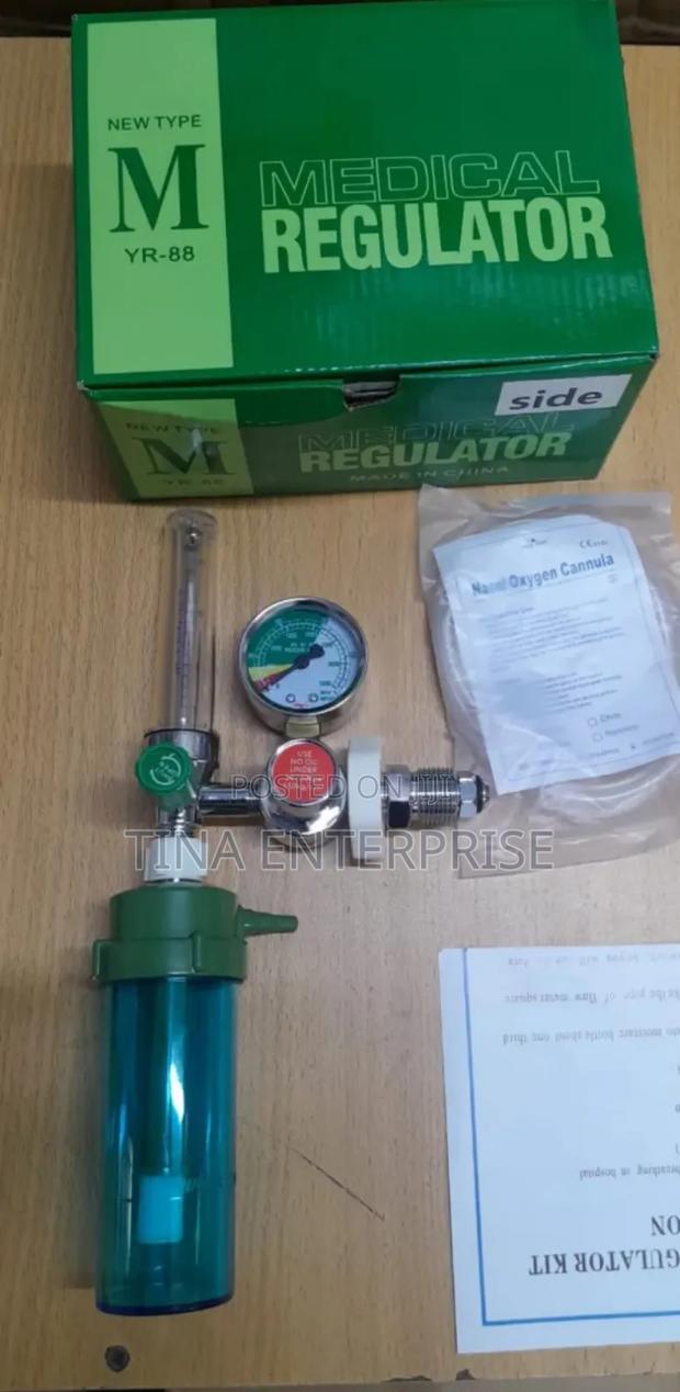 Oxgyen Regulator Side/ Top - main view