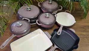 11pc Cast Iron Cook Ware Set , - thumbnail 2