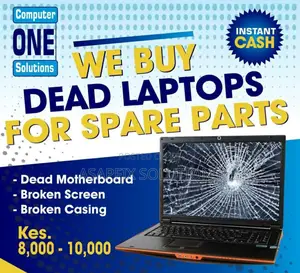 We Buy Dead Laptops for Spare Parts