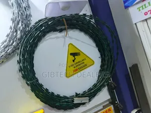 Green Razor Wire Galvanized 450mm 10m