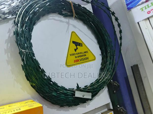 Green Razor Wire Galvanized 450mm 10m - main view