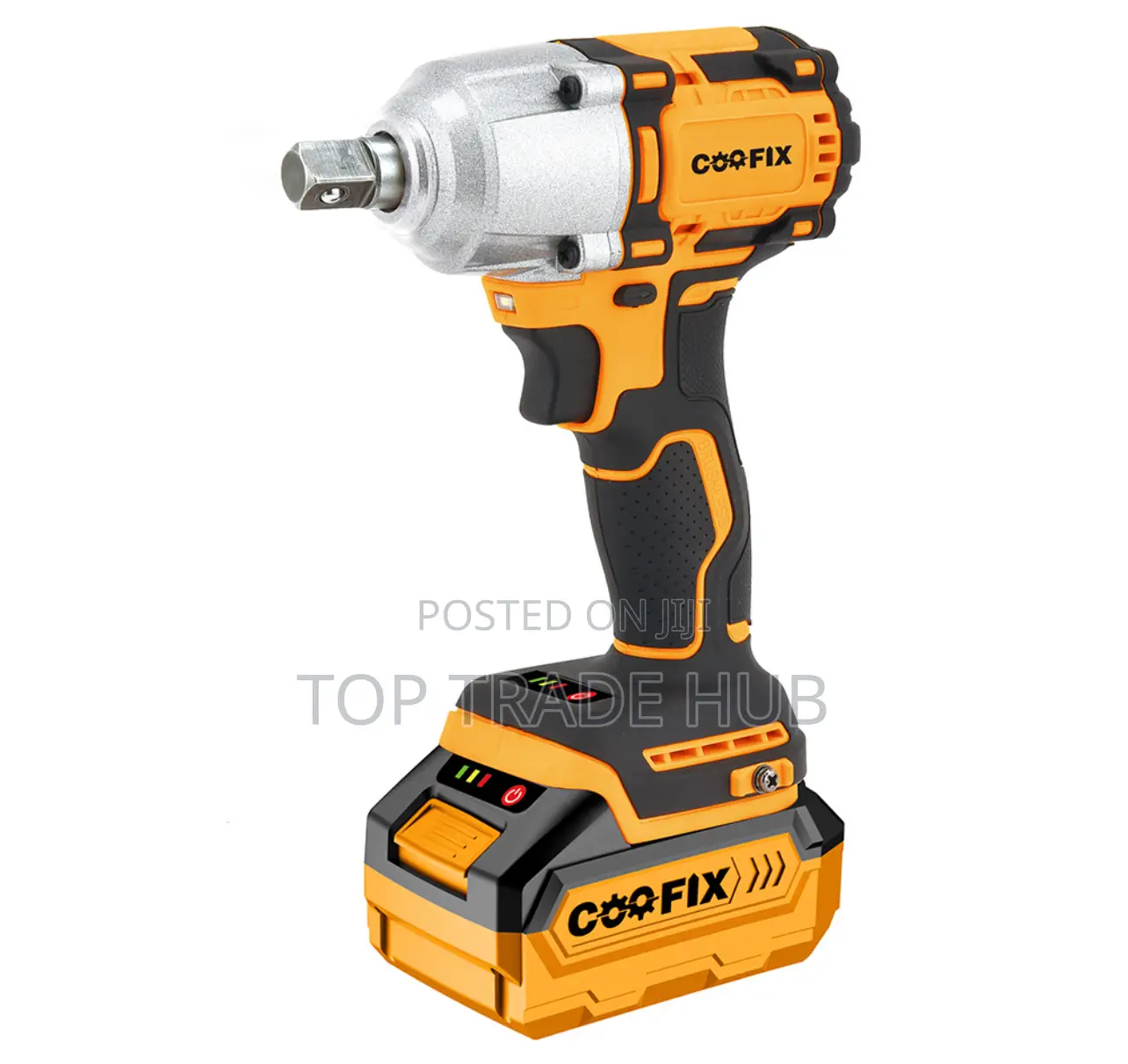 Coofix Cordless Brushless Impact Wrench 4ah 20v -500n.M