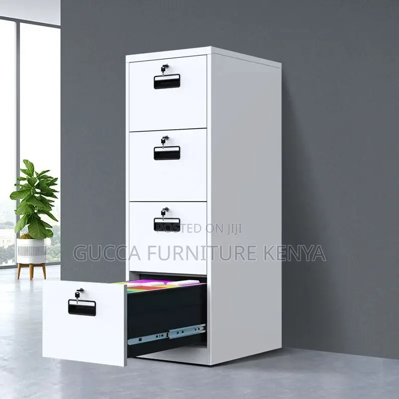 Office Cabinet:Office Storage Locker With 4-Drawer's and 4-Key's