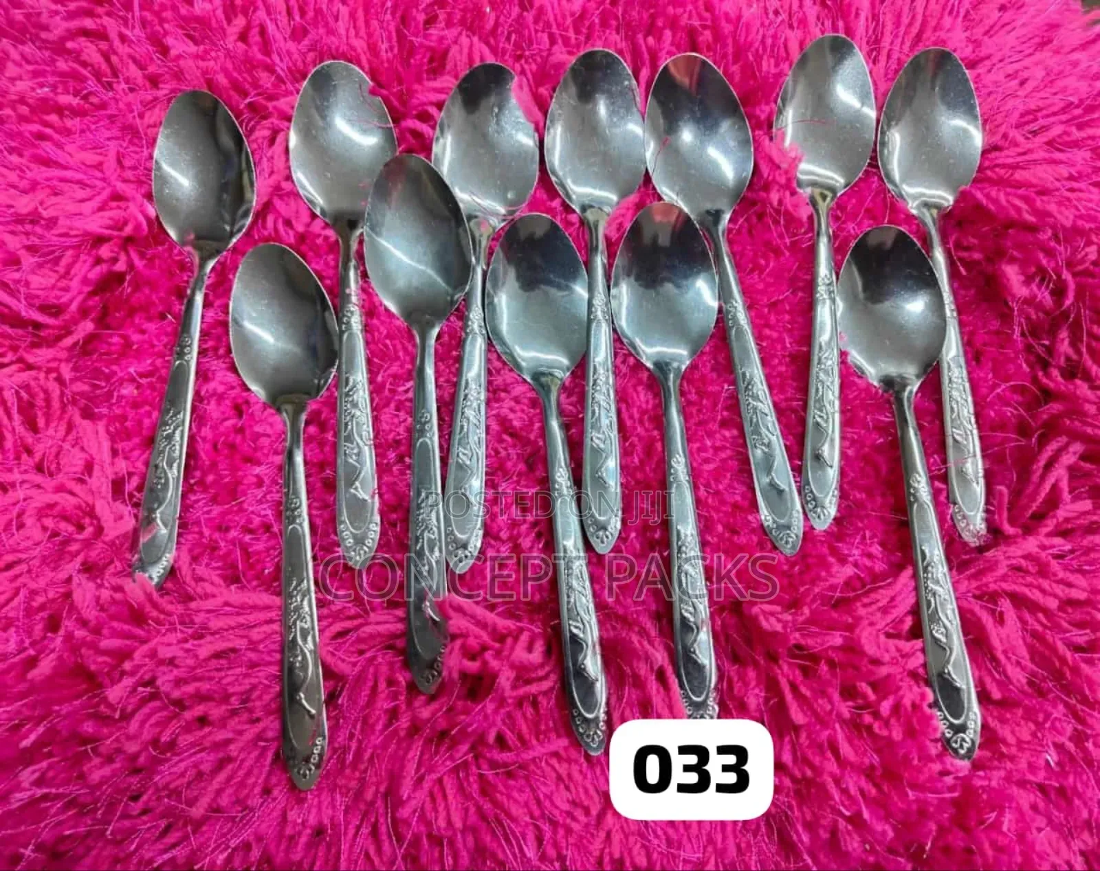 120pcs Aluminium Spoons