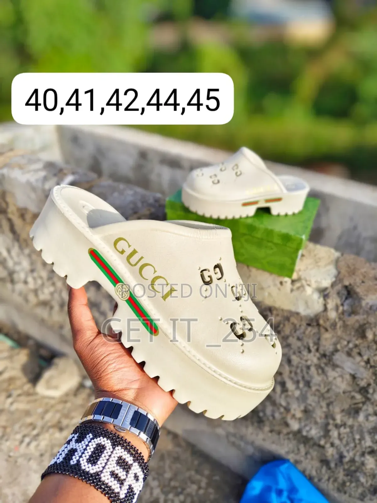 Gucci Double Sole.🔥

Sizes:40--45
(Assorted Sizes)