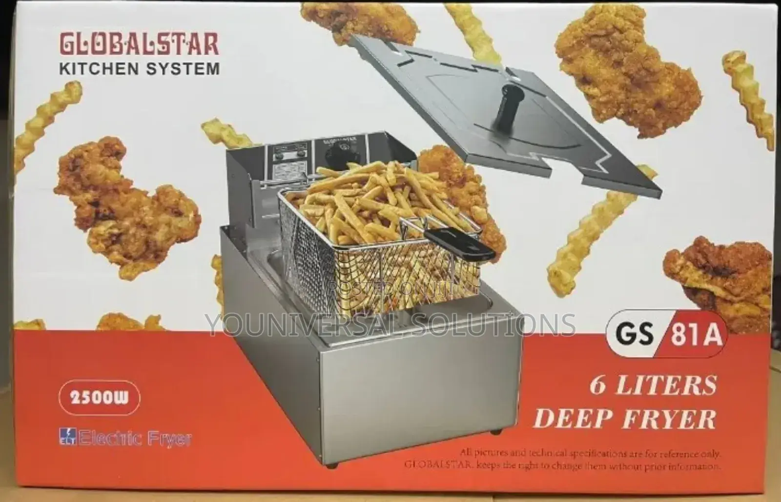 Single Deep Fryer Globalstar