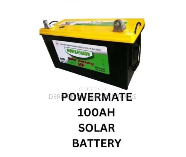 Powermate 100ah Deep Cycle Solar Battery - main view