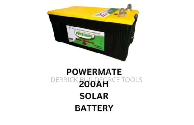 Powermate 200ah Deep Cycle Solar Battery - main view