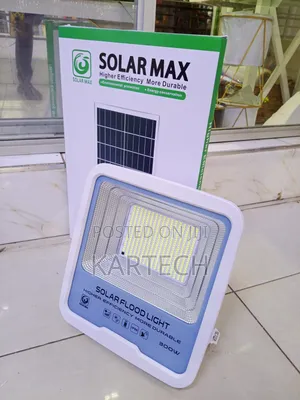 Solar Max High Efficiency 300w Solar Flood Light