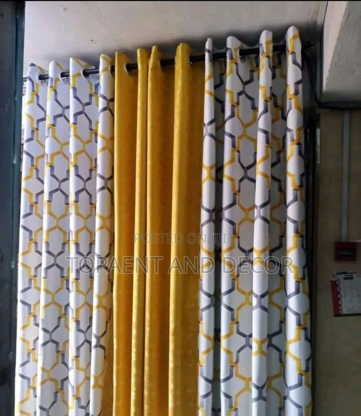 Patterned Velvet Standard Home Curtains