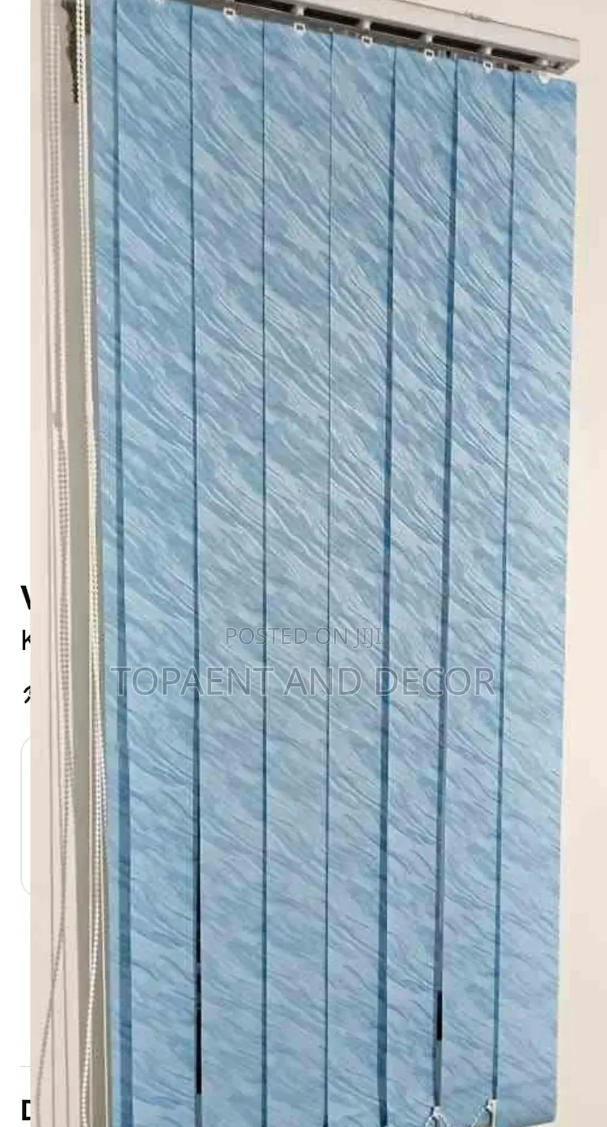 Premium Quality Vertical Blinds for a Long Window Size