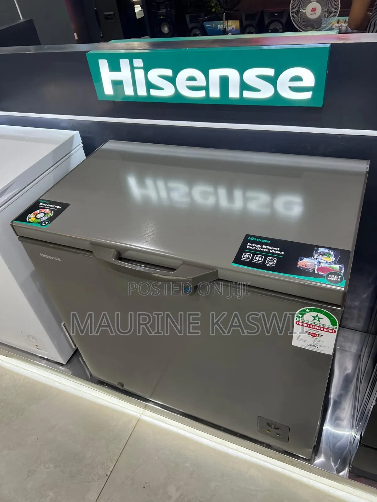 Hisense Freezer Gray 245l Chest Freezer