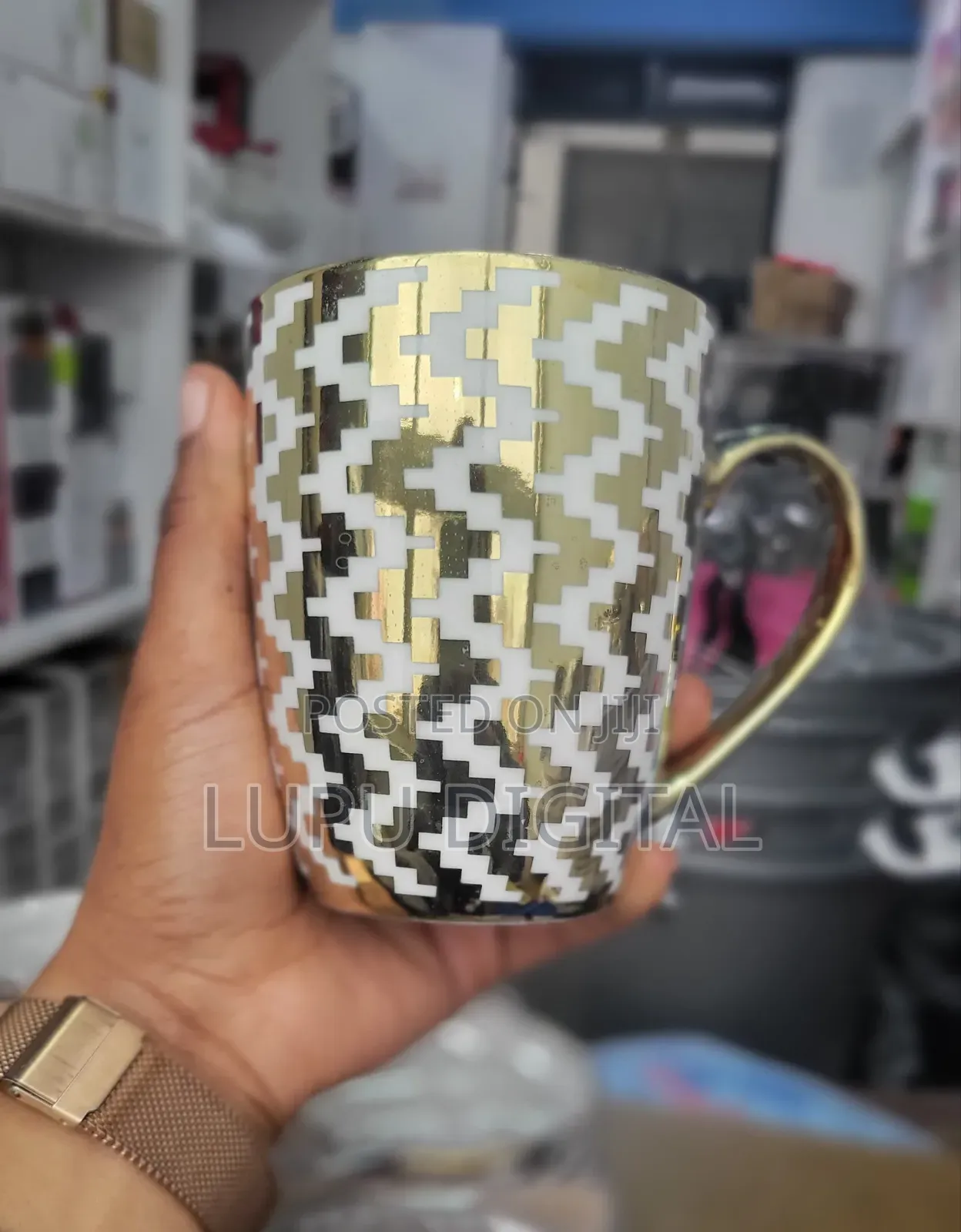 6pc Ceramic Mugs Set Available