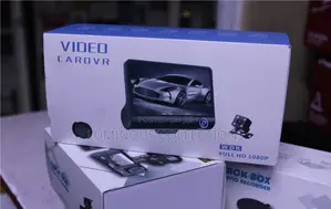 Exceptional Performance Dash Cam With 4 Inch Screen and 3 Cameras.