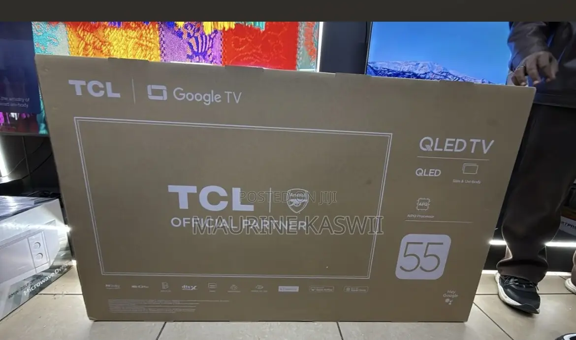 TCL 55” Inch Qled Google HDR Tv (55t6c