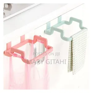 Set Of2over the Shelf Trash Paper or Towel Holder