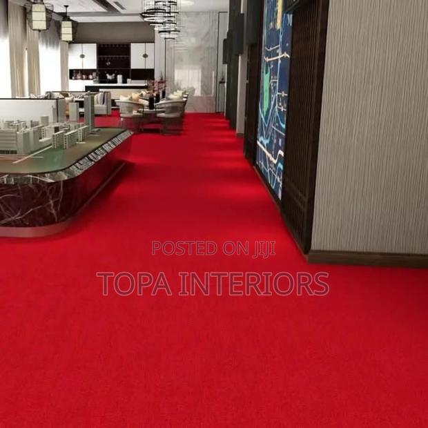 Commercial Spaces Red Carpets Supply and Installation