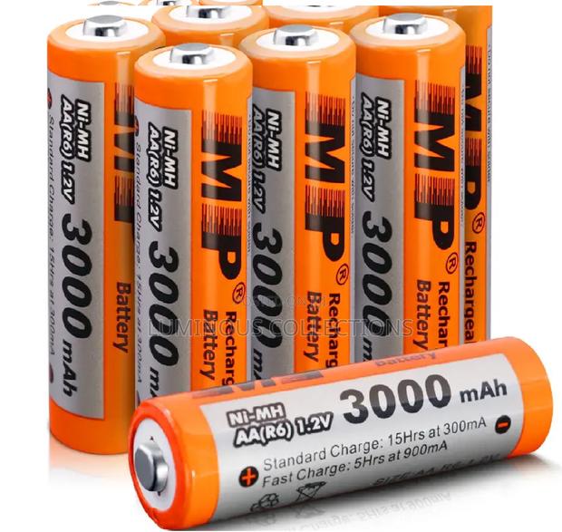 Rechargeable Baterries. Double A, Triple A.(2pcs)