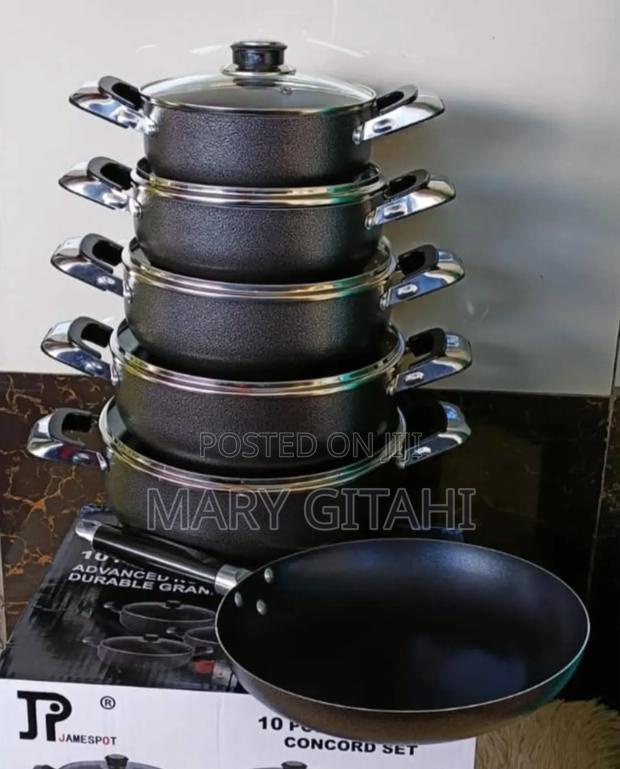 Black Jp Nonstick Cookware - main view