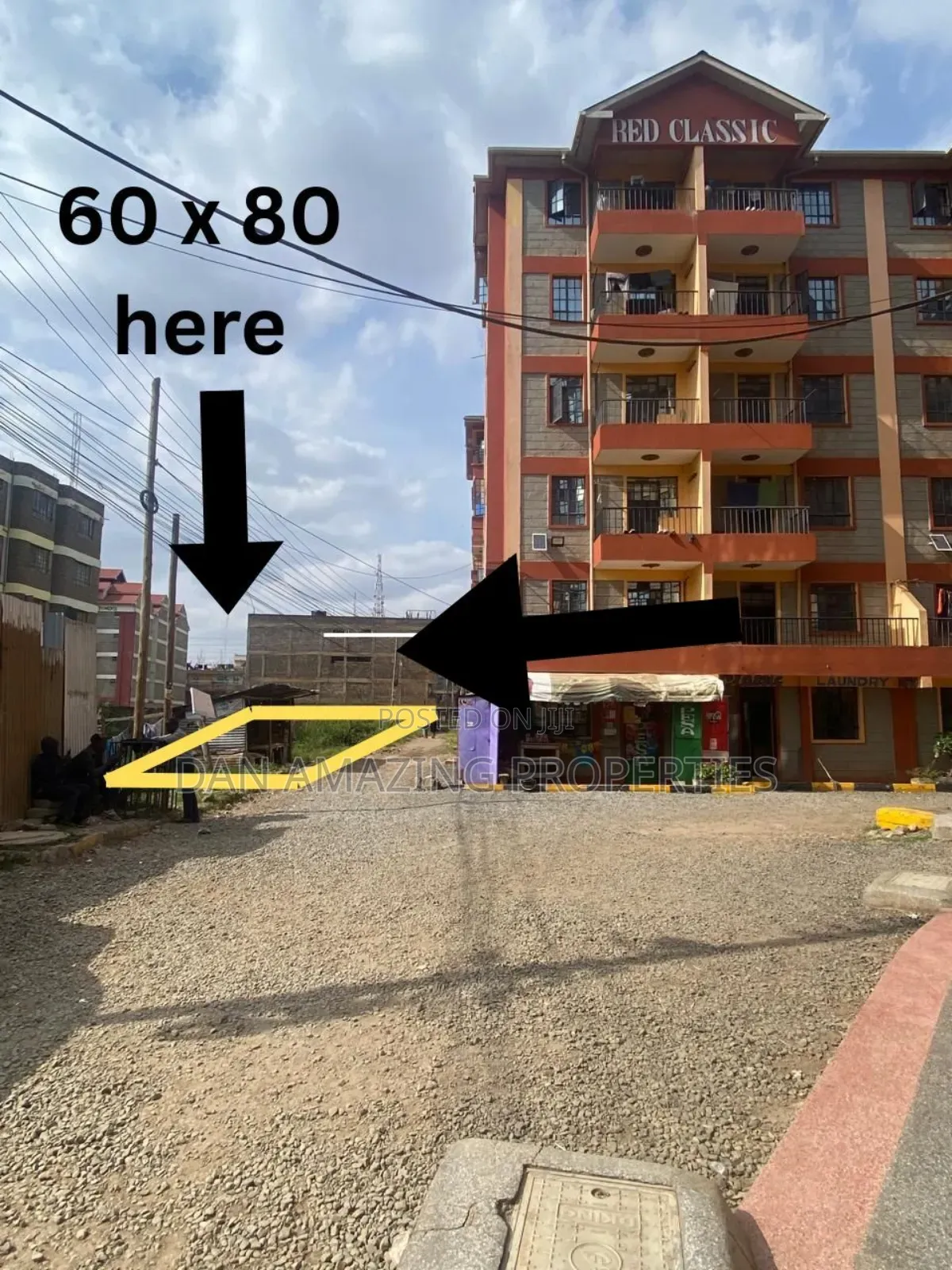60 by 80 Plot in Juja Town for Sale Ideal for High Rise Apartments