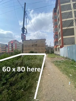 60 by 80 Plot in Juja Town for Sale Ideal for High Rise Apartments