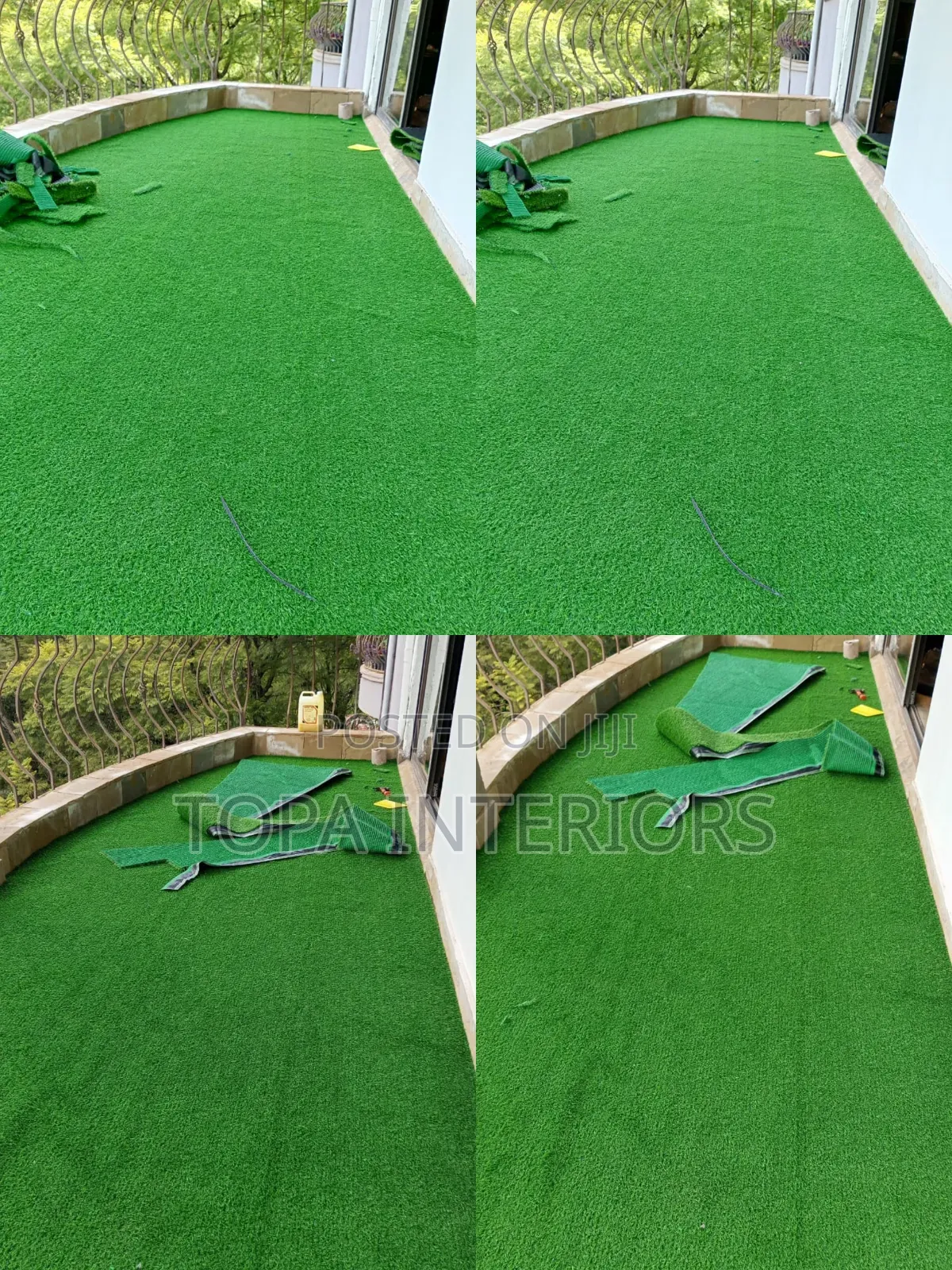 20mm Durable Balcony Grass Carpets Supply and Installation