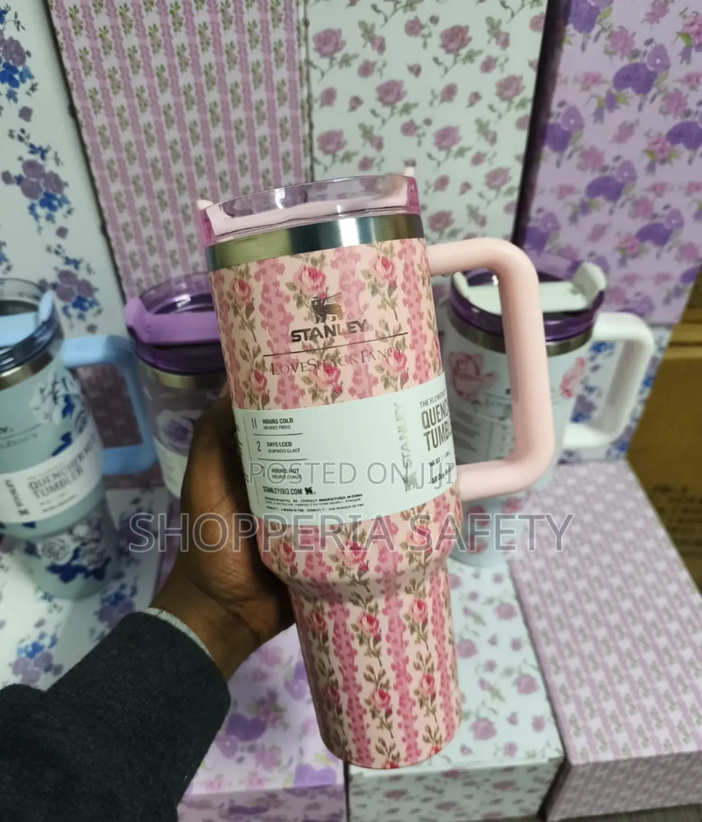 Original Stanley Mugs With Floral Effect