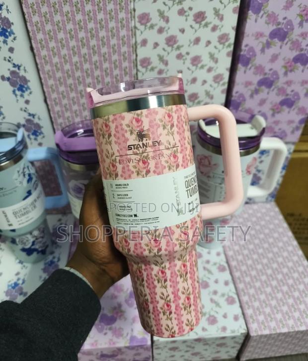 Original Stanley Mugs With Floral Effect