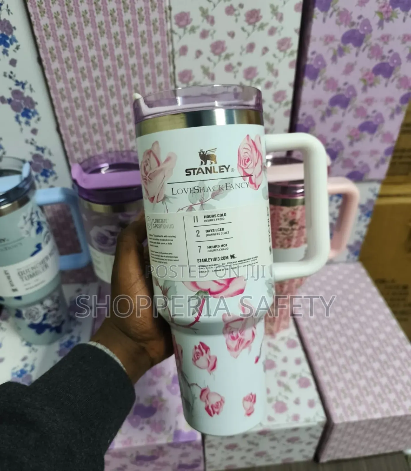 Original Stanley Mugs With Floral Effect