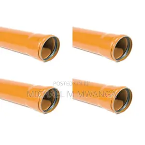 Non-Pressure Drainage 4-Inch PVC Waste Pipe