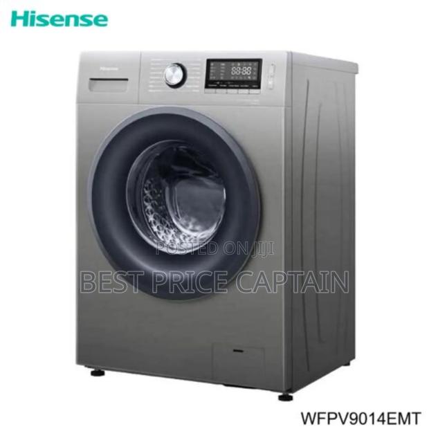 Washing Machine 9kg Front Load Wash and Spin Hisense - main view