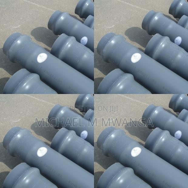Rigid 4-Inch PVC Waste Pipe