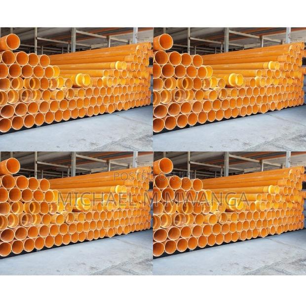 High Impact Strength 4-Inch PVC Waste Pipe