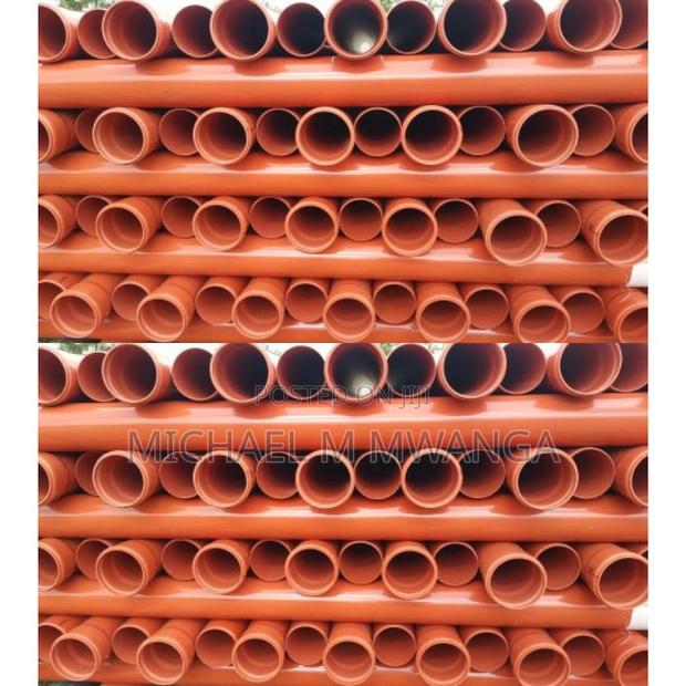 Lightweight Construction 4-Inch PVC Waste Pipe