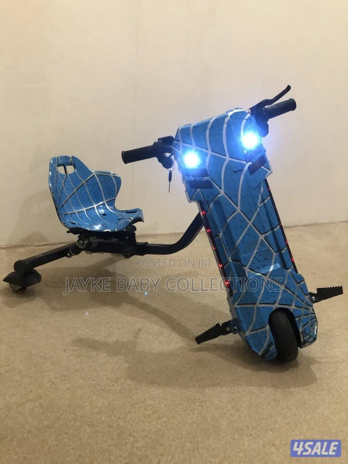 36v Kids Electric Drift Scooter With Led Lights