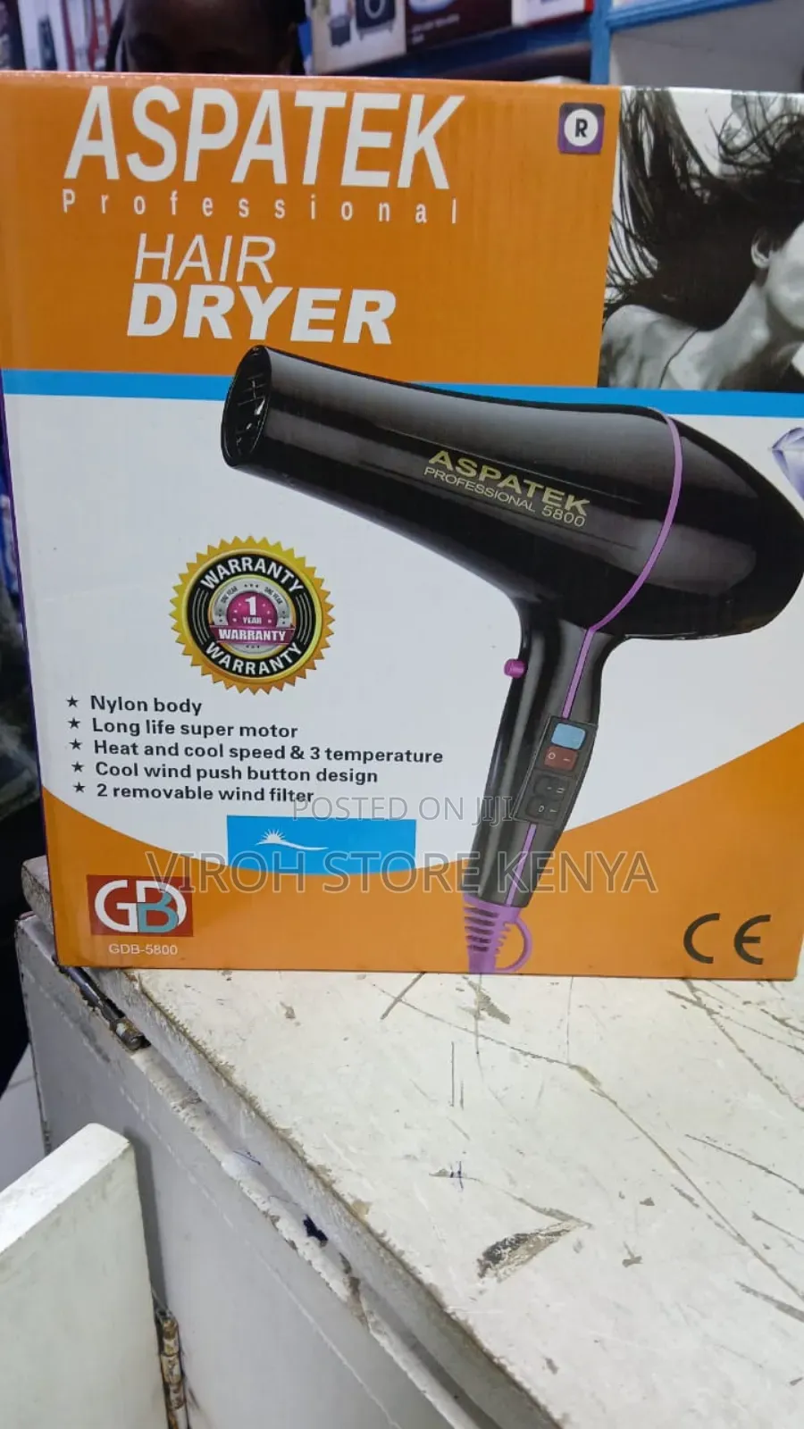 Aspatek Commercial Blow Dry Gdb5800 Blower