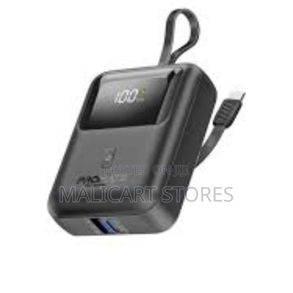 Promate Ultra Compact 35w Superspeed Power Bank Built-in Usb-C Cable - thumbnail 2