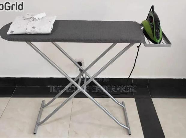 Durable Heavy Duty Metallic Ironing Board 