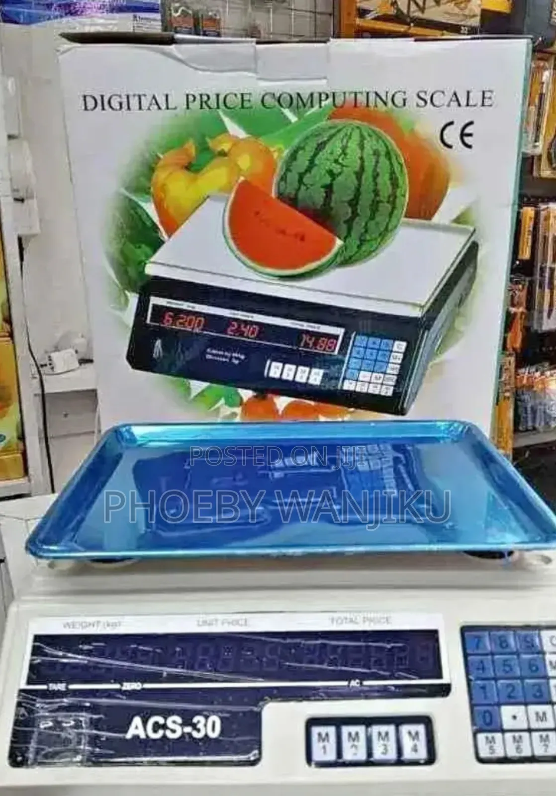 Armless Digital Computing Scale