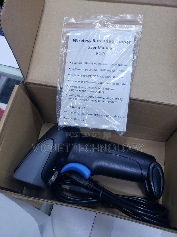 Wireless Bluetooth 2d Barcode Qr Scanner - main view