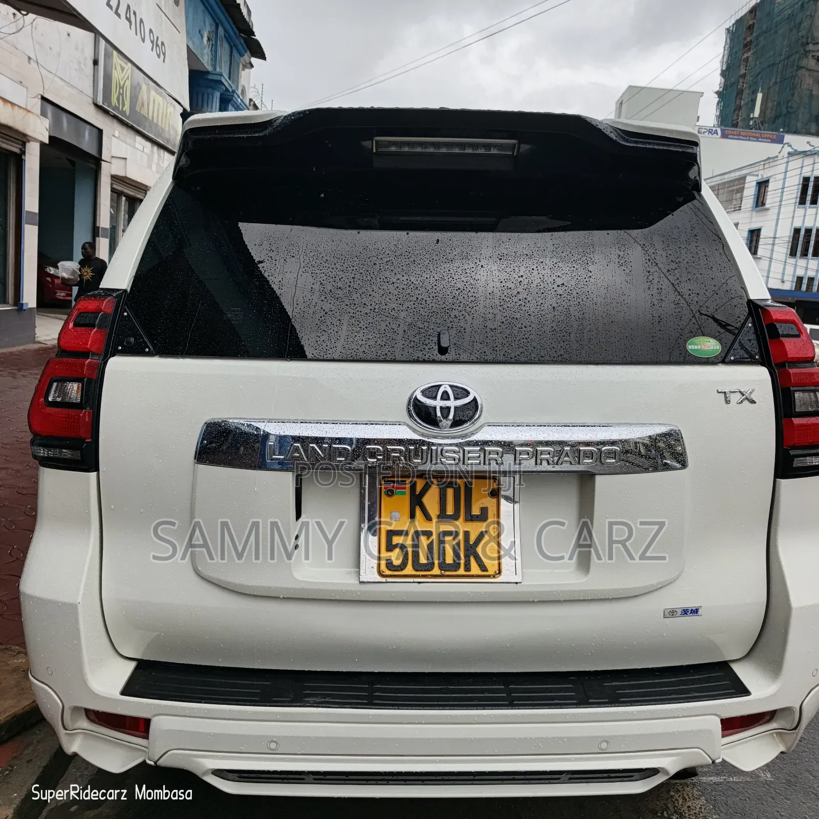 Toyota Land Cruiser Prado 2.8 2018 White