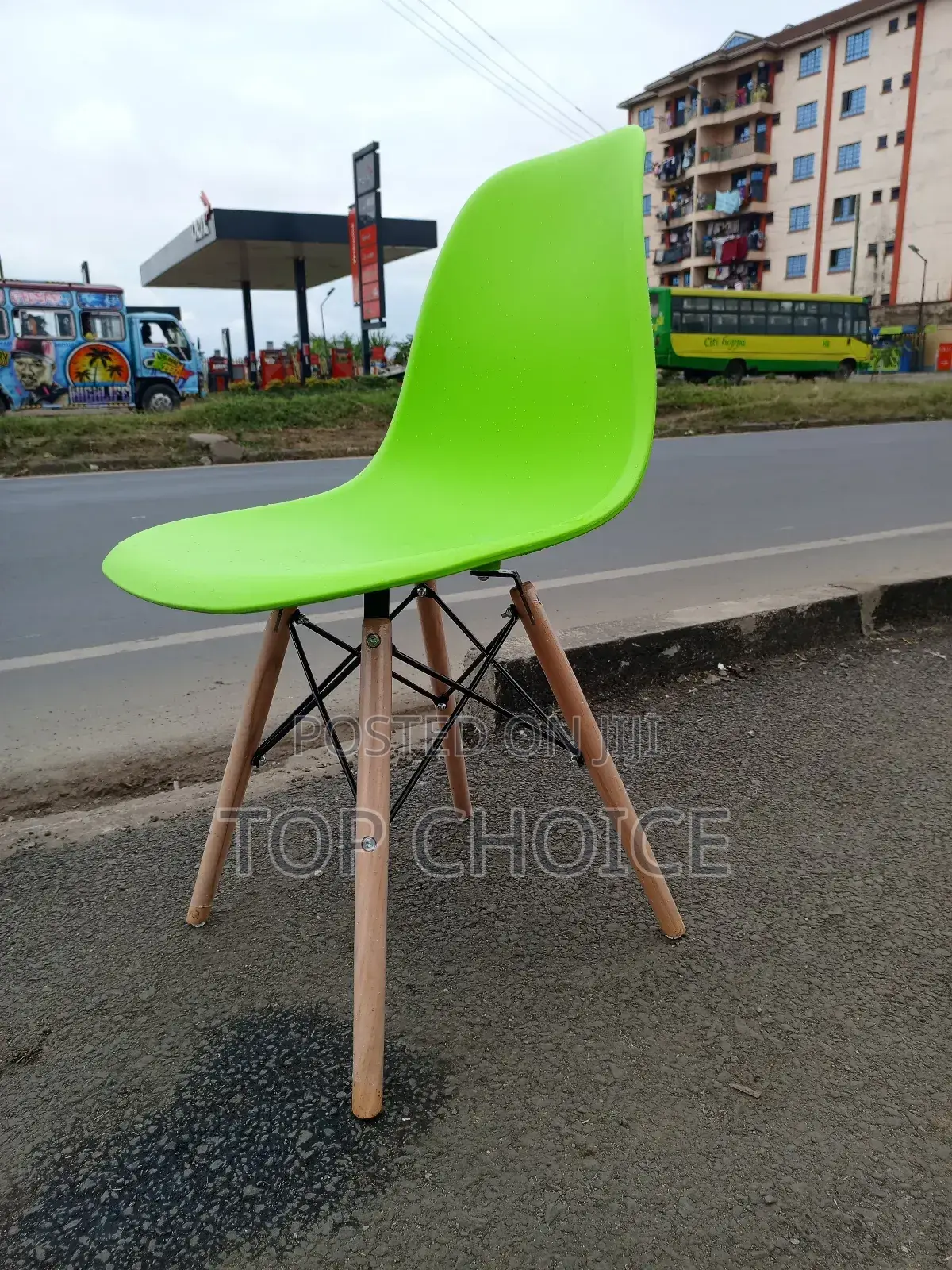 Multi - Colored Plastic Chairs