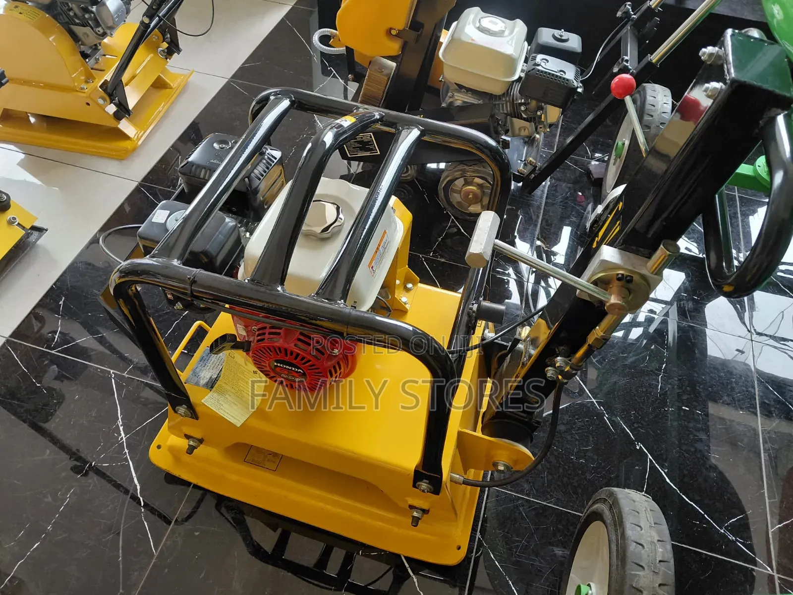 Heavy Duty Commercial Plate Compactor Reversible