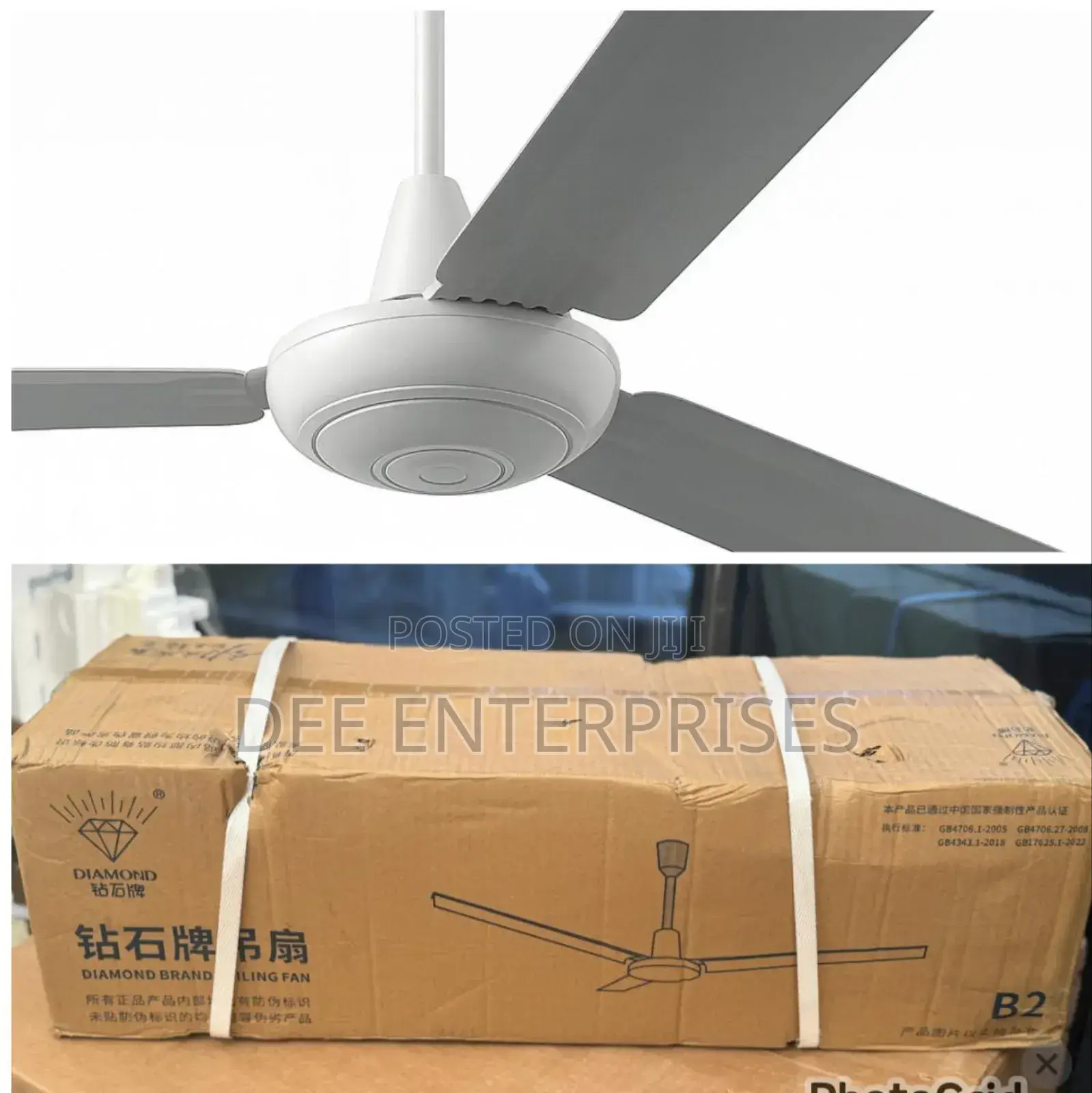 Diamond Ceiling Fan