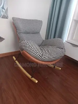 Rocking Chair; Luxurious Sleek Modern Rocking Chair