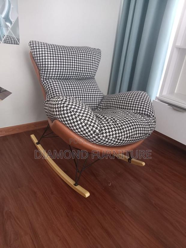 Rocking Chair; Luxurious Sleek Modern Rocking Chair