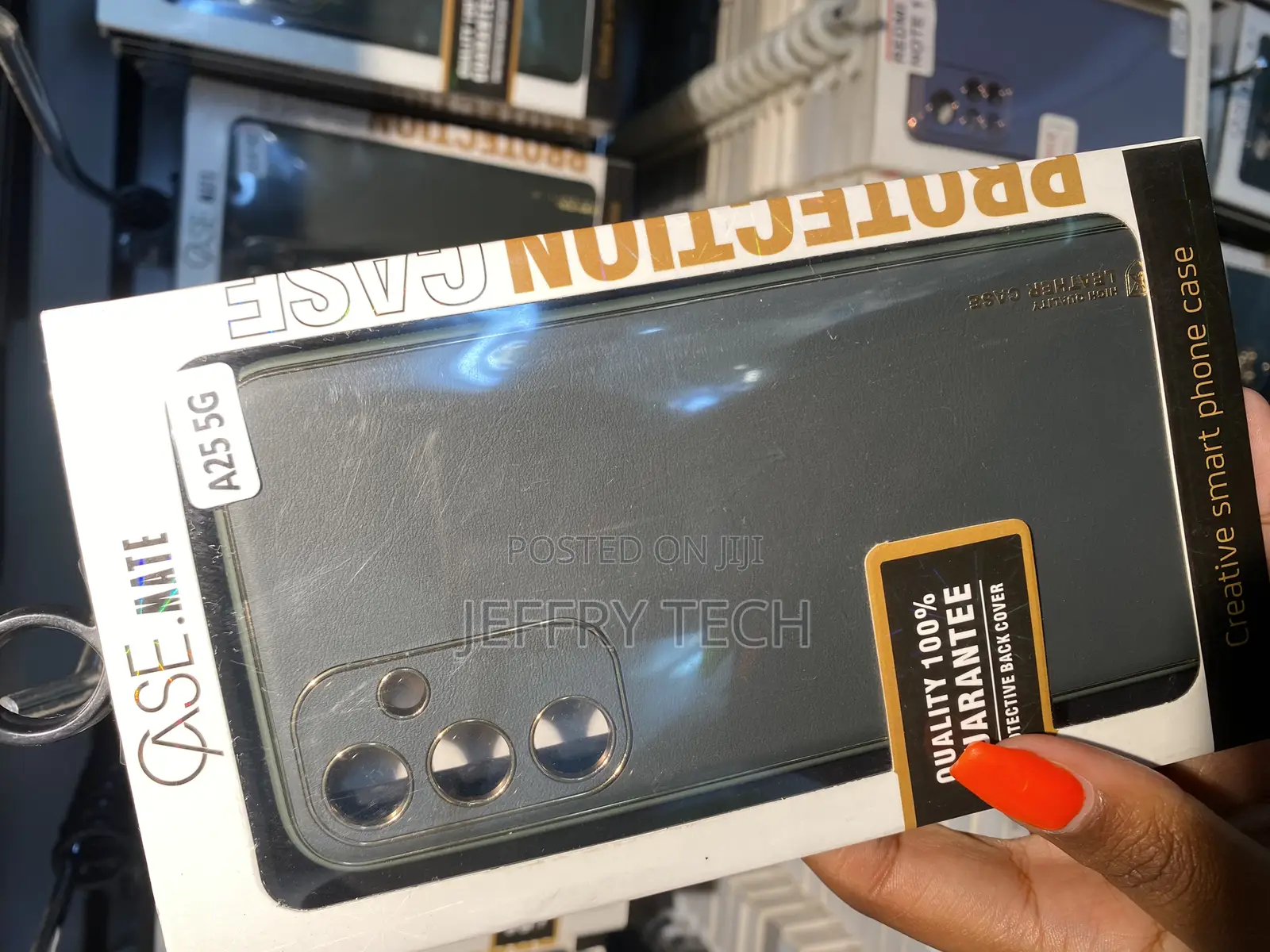 Mberghe Samsung Galaxy A22 4g Pu Leather Plated Cases
