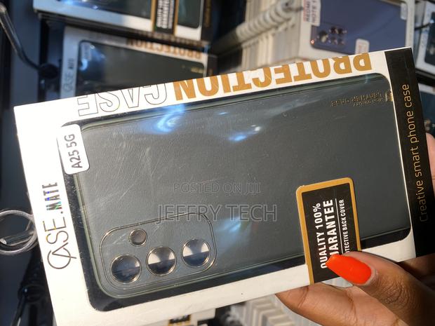 Mberghe Samsung Galaxy A22 4g Pu Leather Plated Cases - thumbnail 3